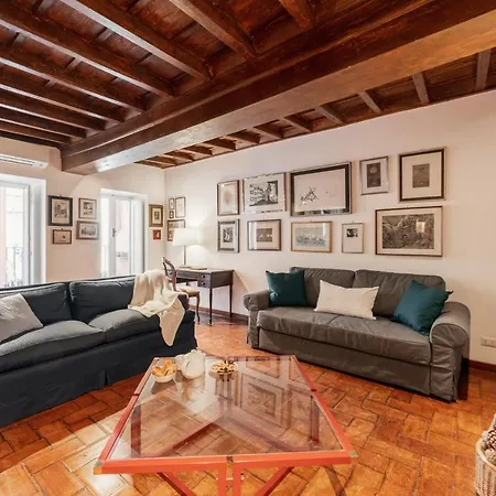 Domus Quiritum Charming, D'epoca A Campo De' Fiori Lägenhet *