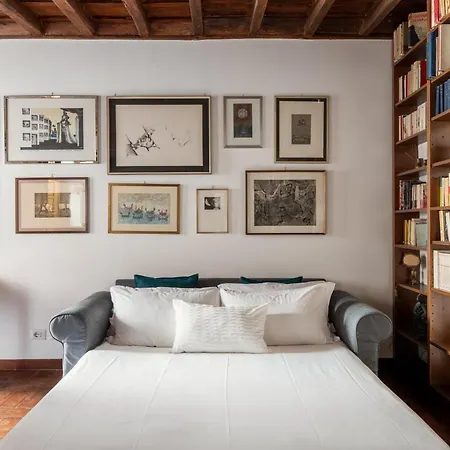 Domus Quiritum Charming, D'epoca A Campo De' Fiori Lägenhet